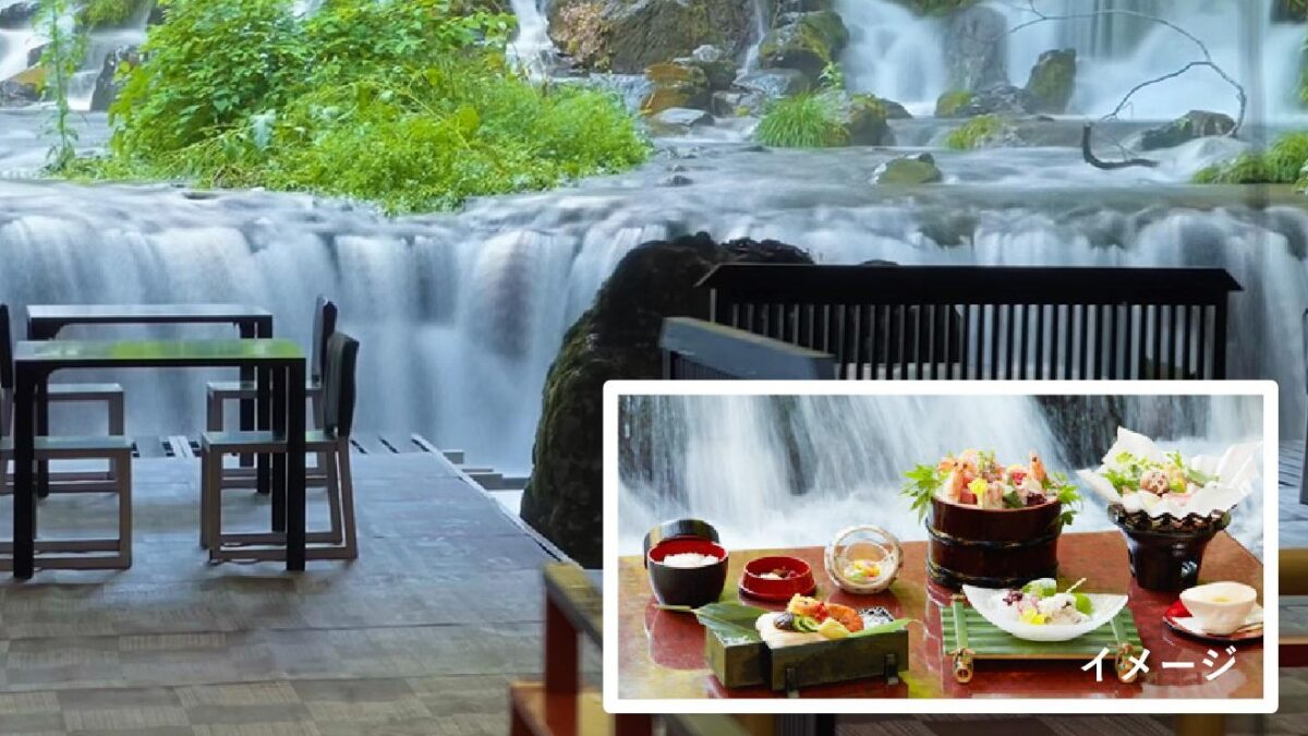 京の風物詩　貴船川床料理