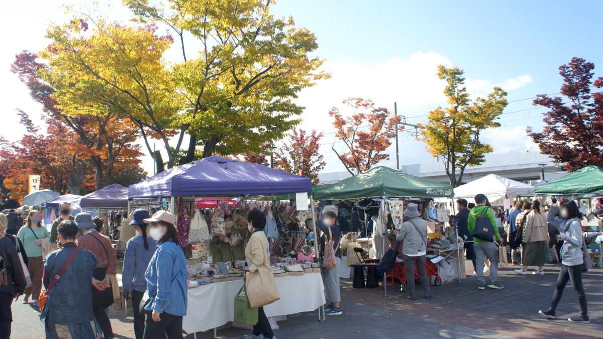 梅小路公園 手づくり市
